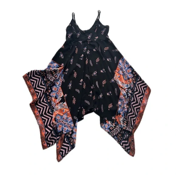 Express Multicolor Asymmetrical Dress - Picture 2 of 8